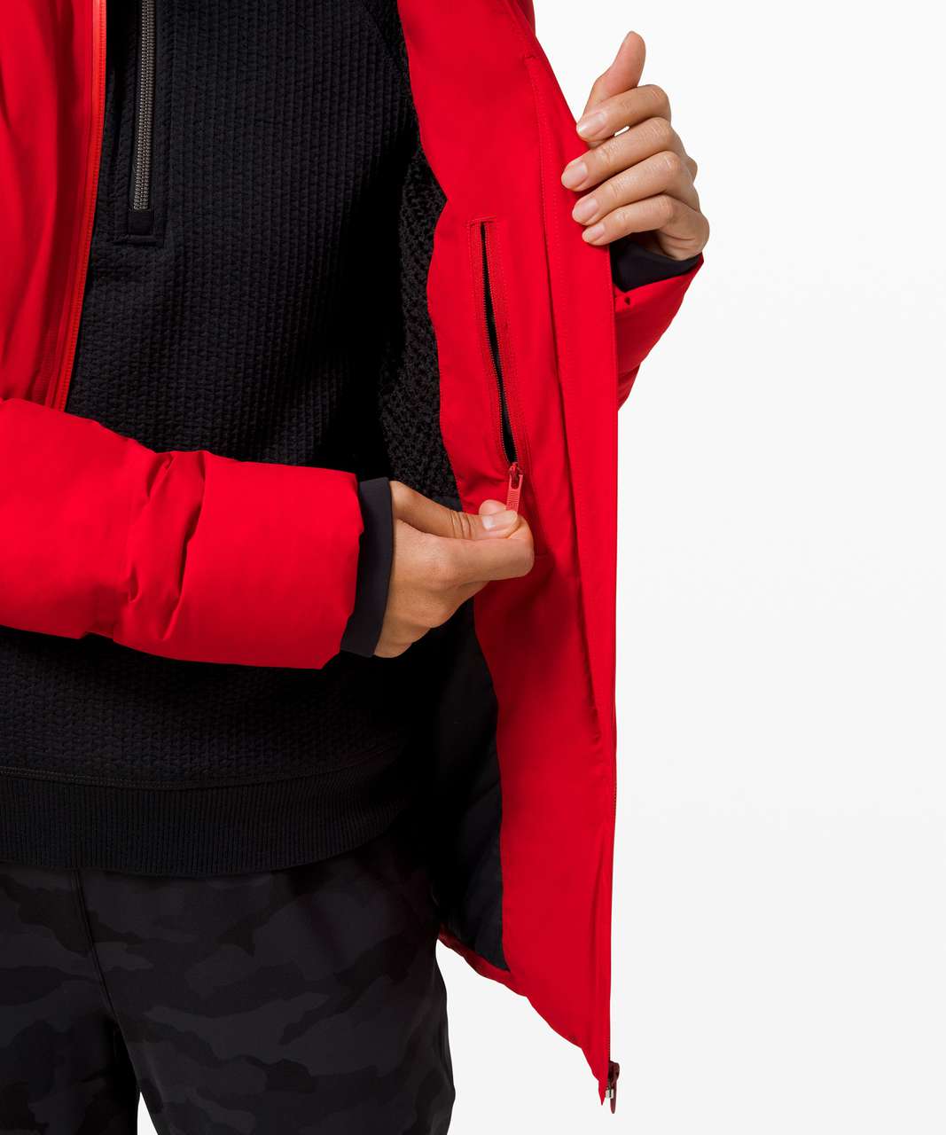 Lululemon Sleet Street Jacket - Dark Red