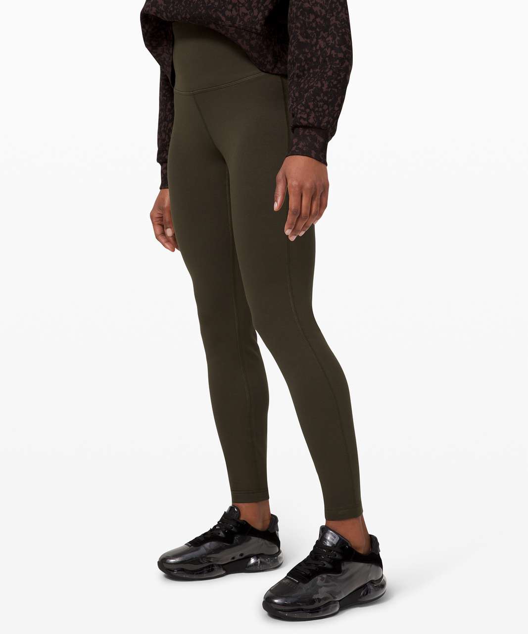 Lululemon Brown Crushed Velvet Wunder Lounge High Rise Tight 28 Pants -  Size 4 - $52 - From Nicole