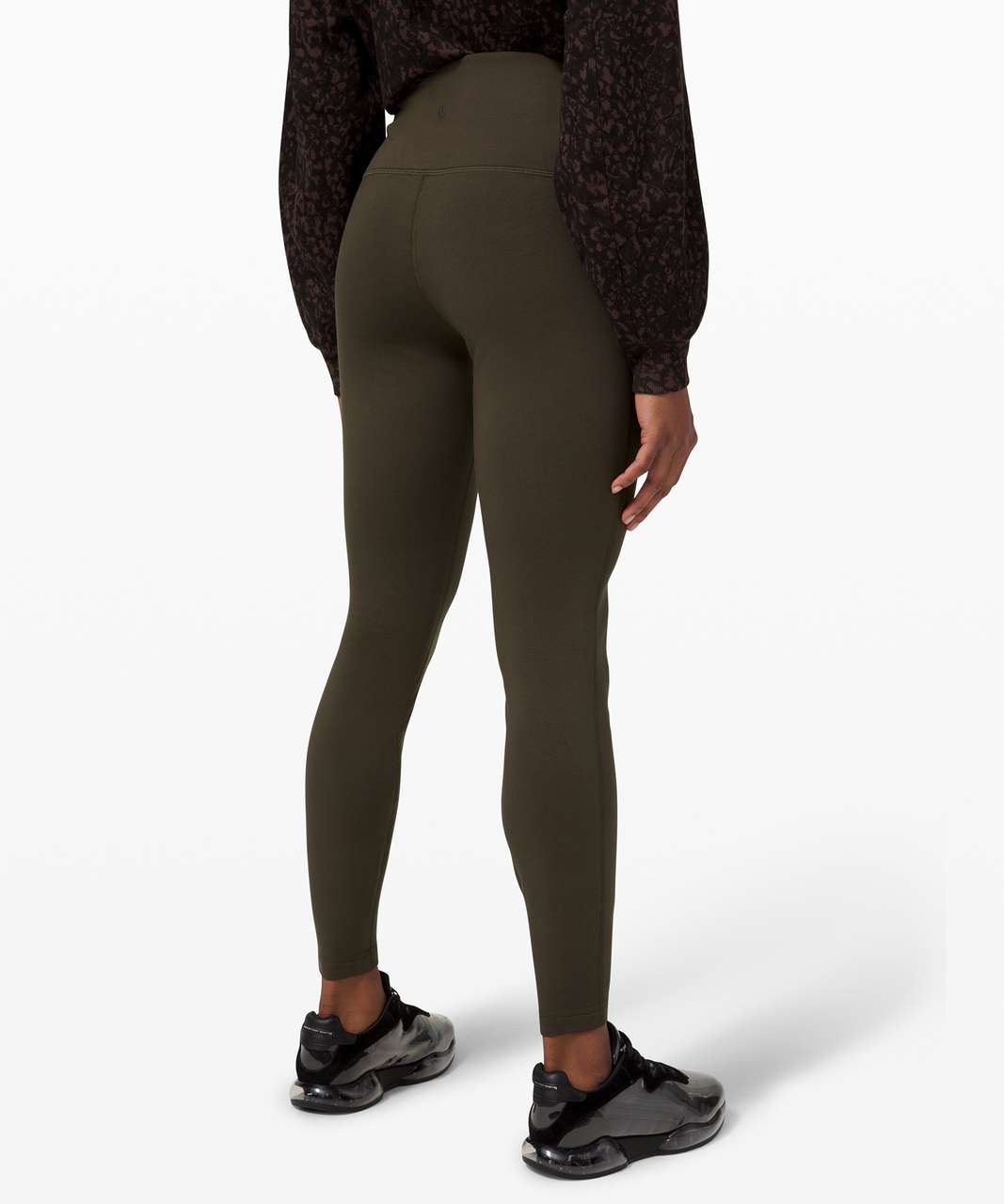 Let's Chill Ultra Soft Midrise Legging In Hunter Green