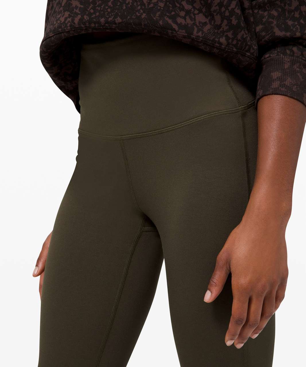 Lululemon Wunder Lounge Super-High-Rise Tight 28 - Heathered Core Medium  Grey - lulu fanatics