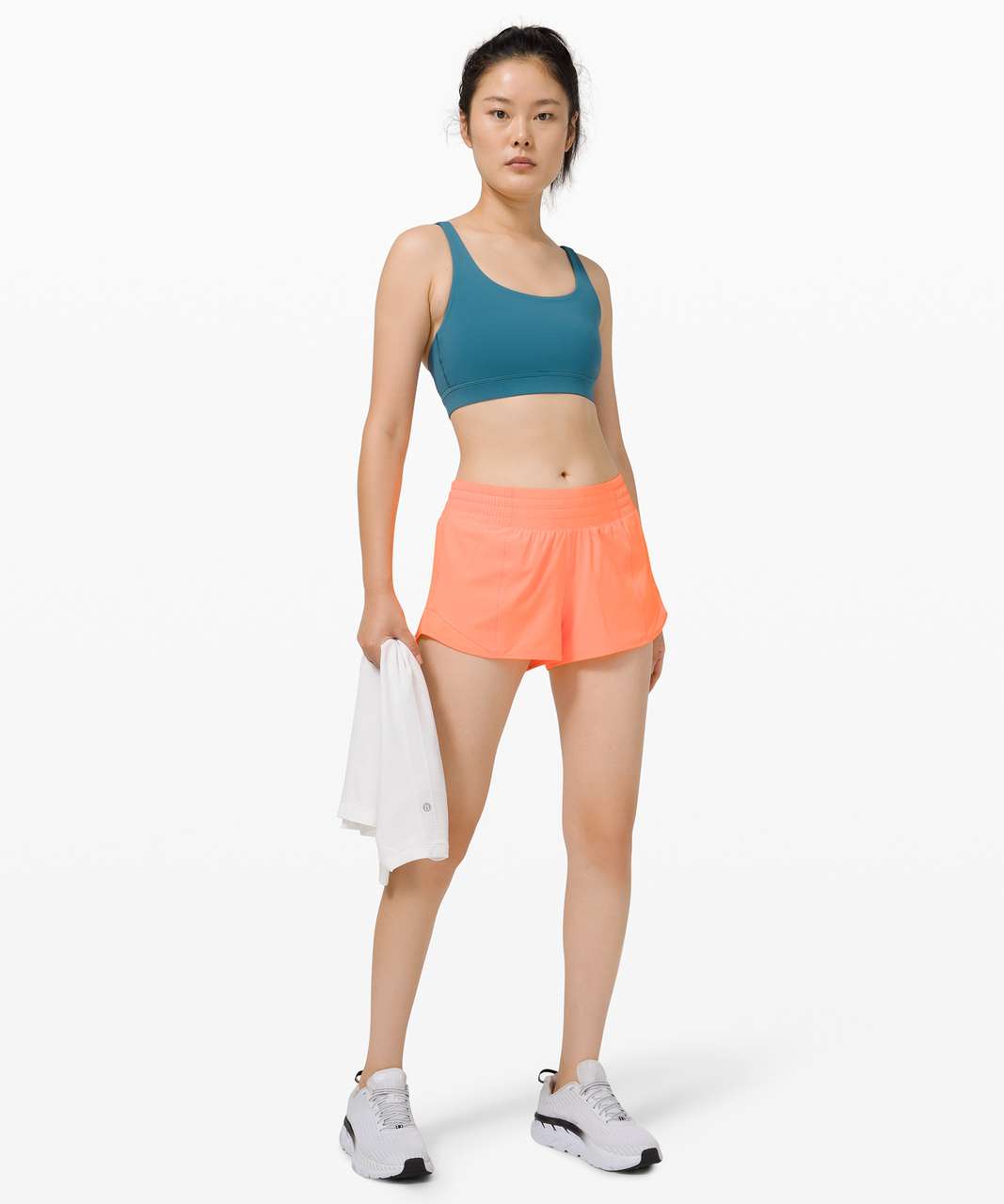 Lululemon Hotty Hot Short *High-Rise 2.5" - Highlight Orange