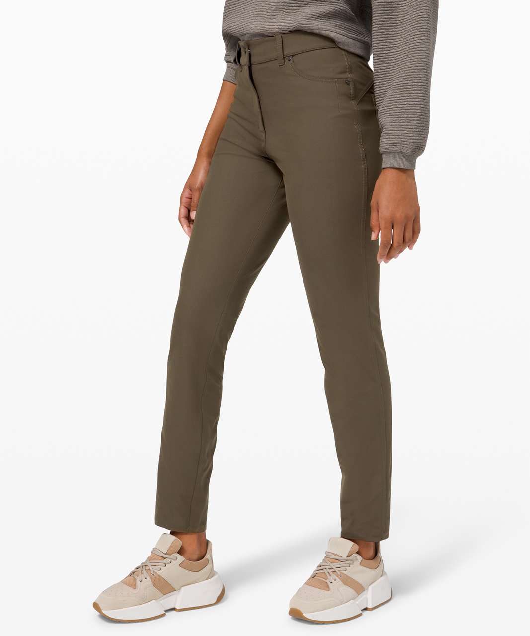 Lululemon City Sleek 5 Pocket 7/8 Pant - Dark Terracotta - lulu