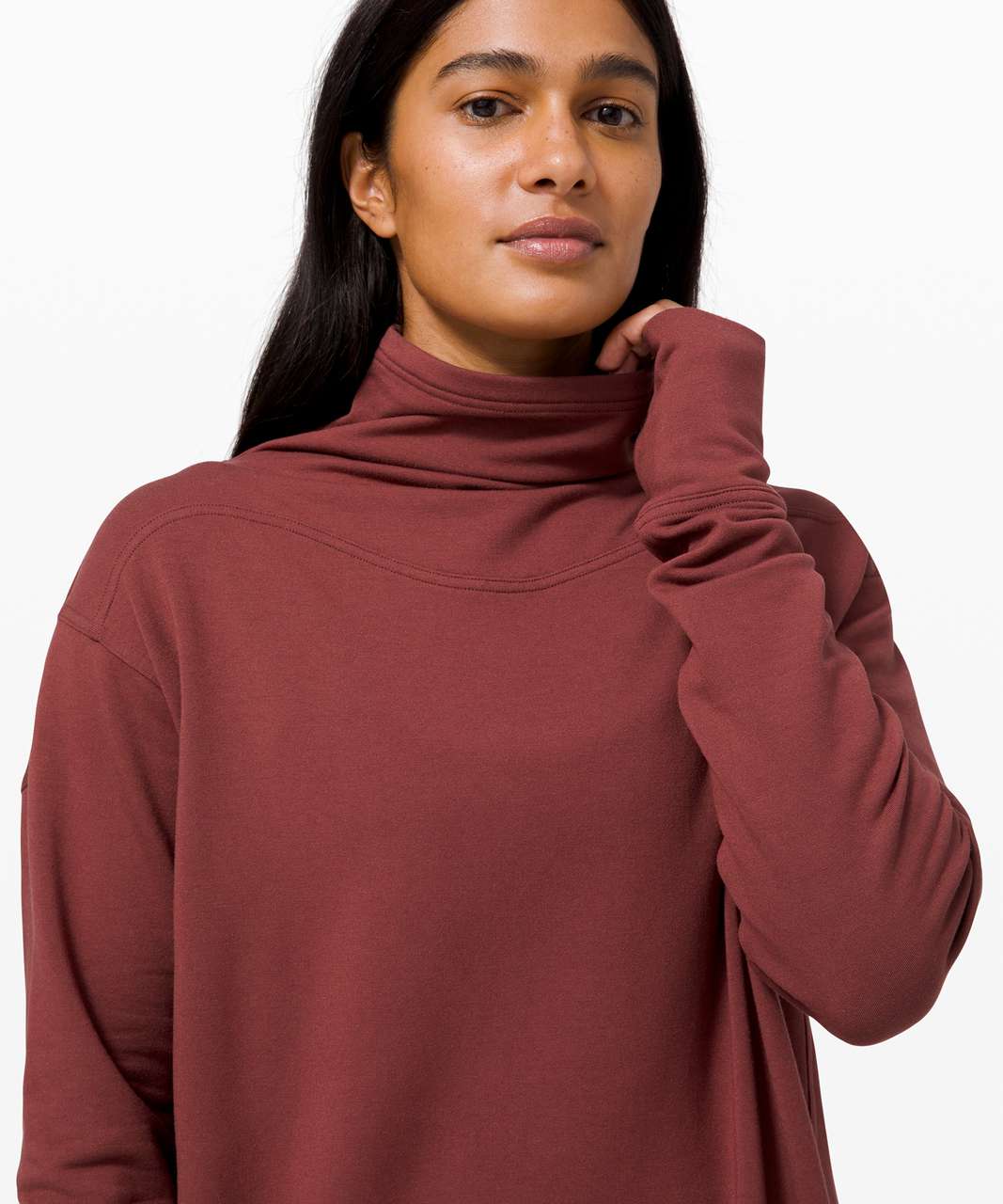 Lululemon Warm Down Funnel Neck Long Sleeve - Savannah