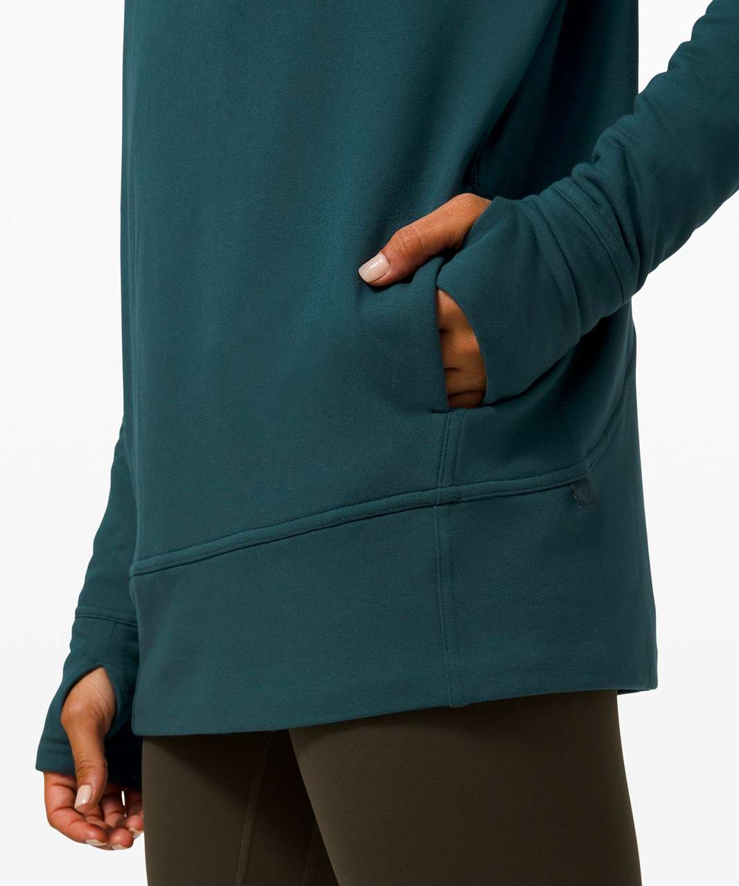 Lululemon Warm Down Funnel Neck Long Sleeve - Submarine