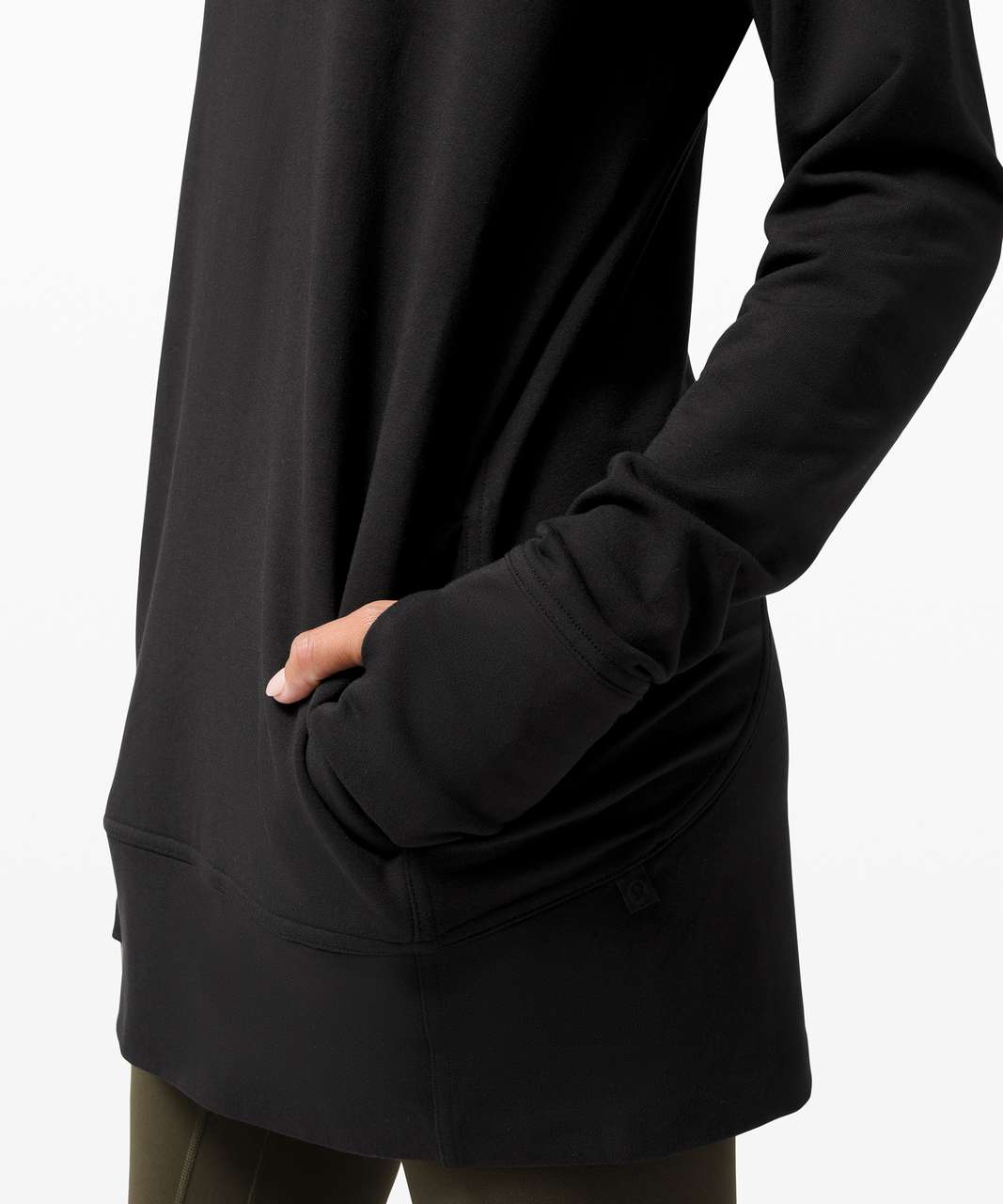 Lululemon Warm Down Funnel Neck Long Sleeve - Black