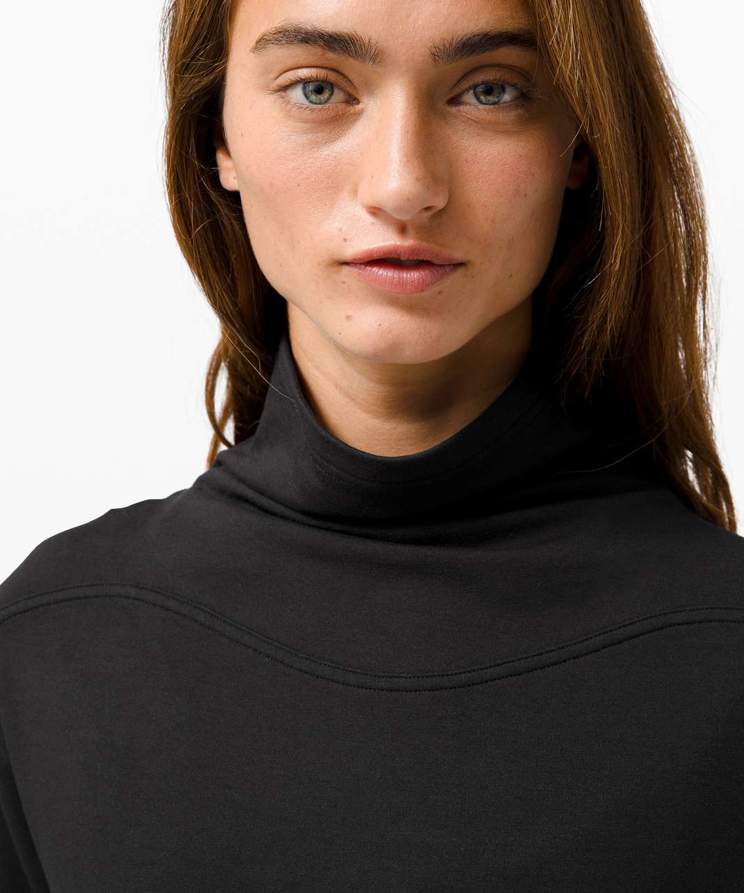 Lululemon Warm Down Funnel Neck Long Sleeve - Black