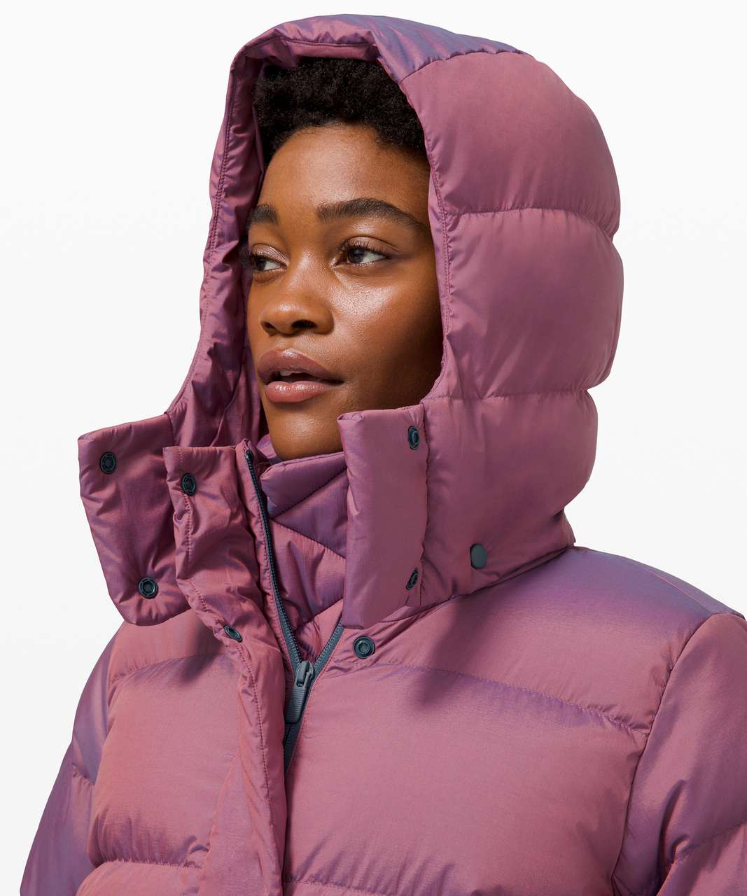 Lululemon Wunder Puff Jacket - Heathered Plumful