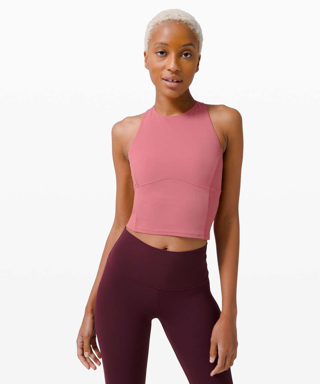 Lululemon Key to Balance Tank Top - Pink Puff - lulu fanatics