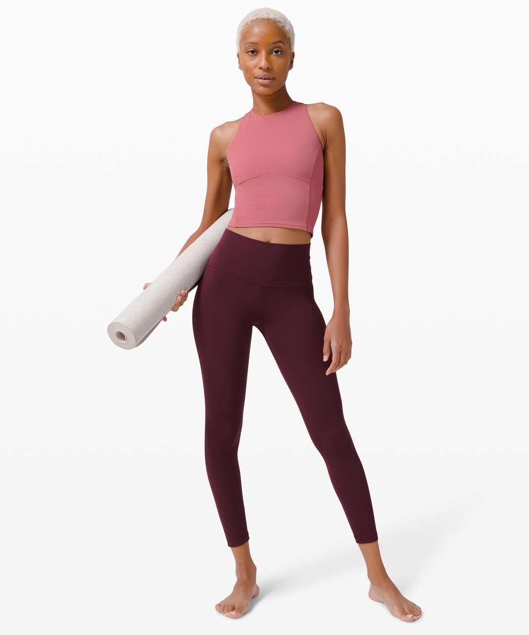 Lululemon Key to Balance Tank Top - Pink Puff - lulu fanatics