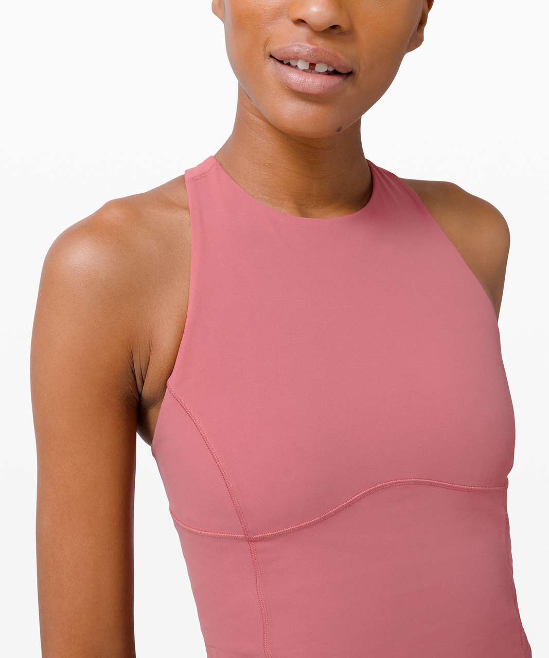 Lululemon Train to Be Tank Top - Pink Puff / Pink Puff - lulu fanatics