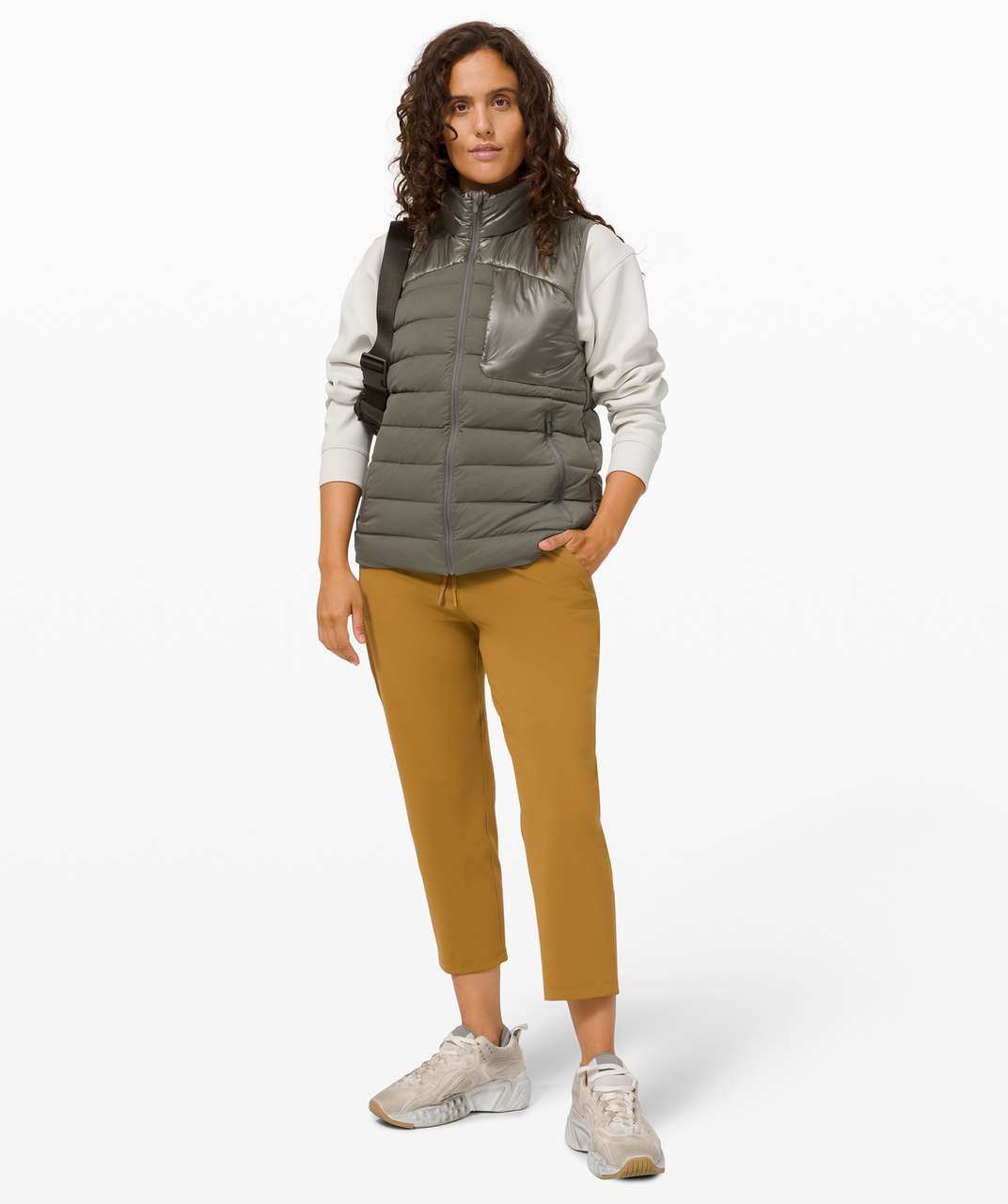 Lululemon Keep Moving Crop 23" - Spiced Bronze