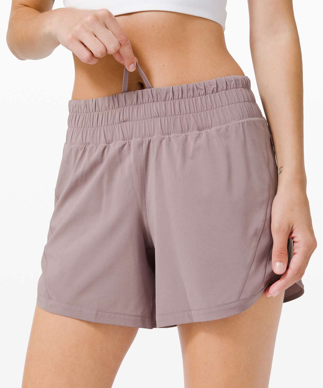 Lululemon Track That Short 5 - Violet Verbena - lulu fanatics