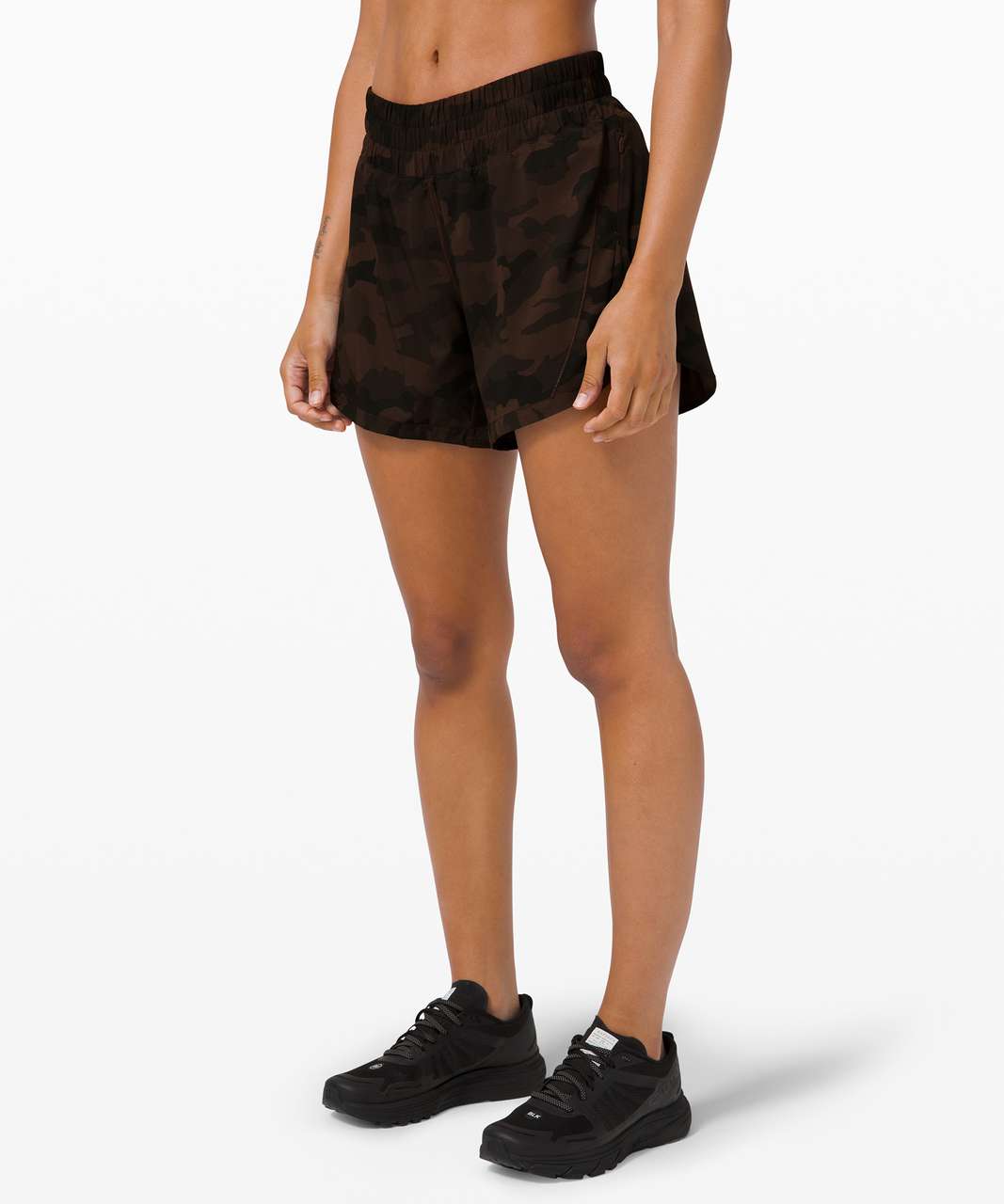 Lululemon Track That Short 5" - Heritage 365 Camo Brown Earth Multi