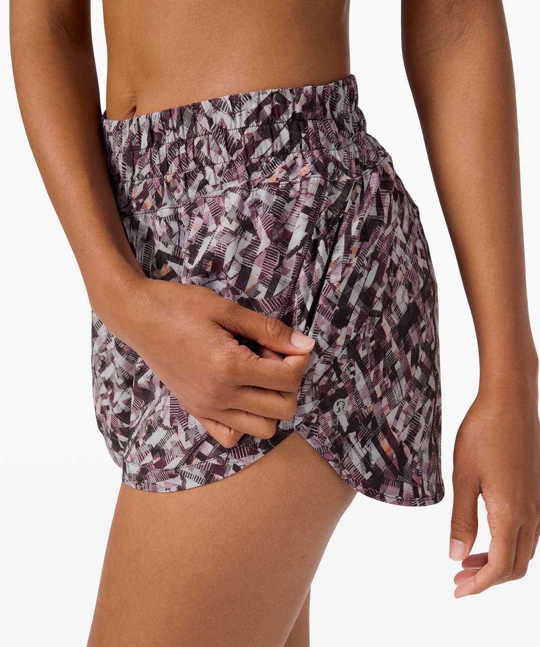 Lululemon Track That High-Rise Short 3" Lined - Kaleidoscopic Pink Multi