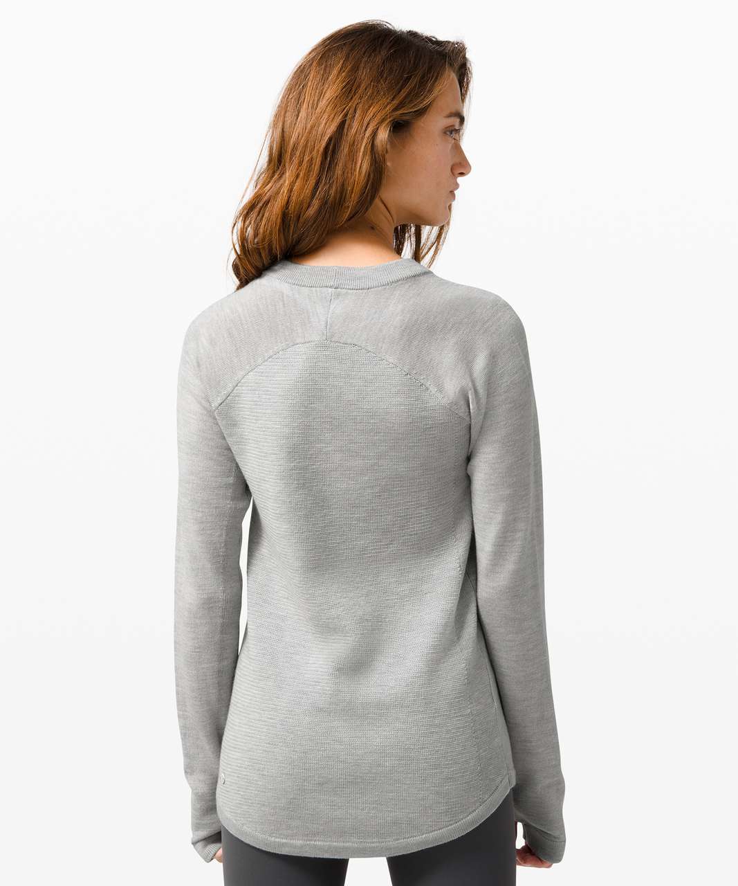 Lululemon Sit In Lotus Sweater - Heathered Core Light Grey