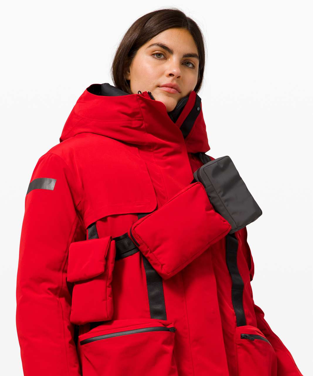 Lululemon Polar Shield Parka - Dark Red