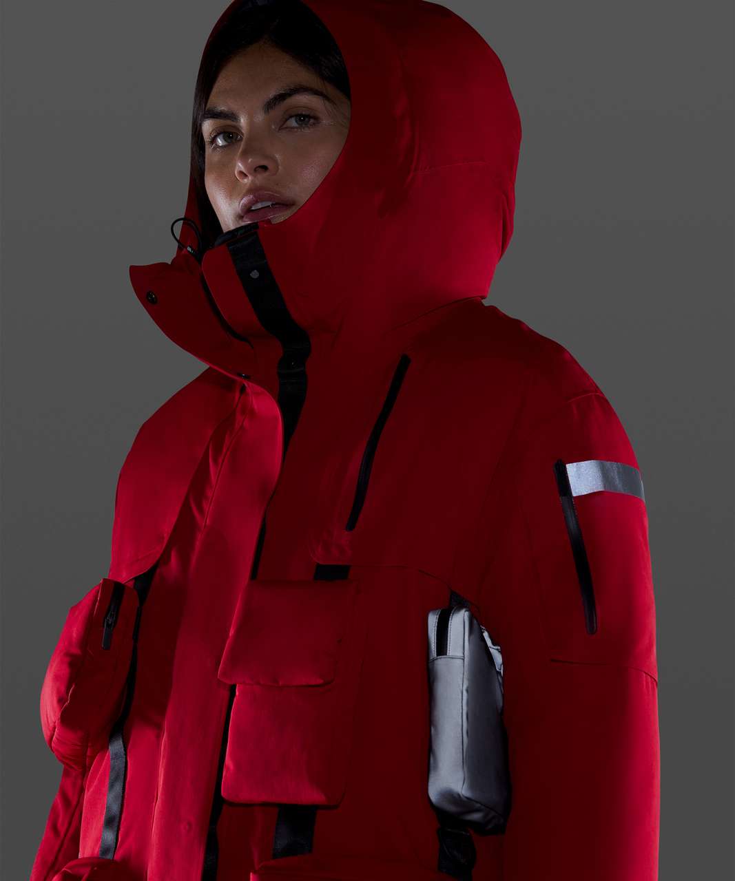 Lululemon Polar Shield Parka - Dark Red