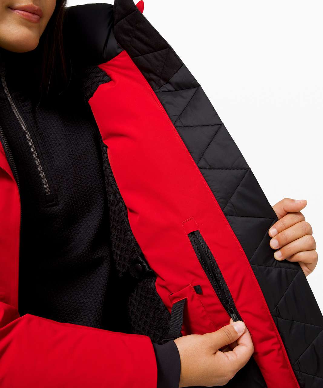 Lululemon Polar Shield Parka - Dark Red