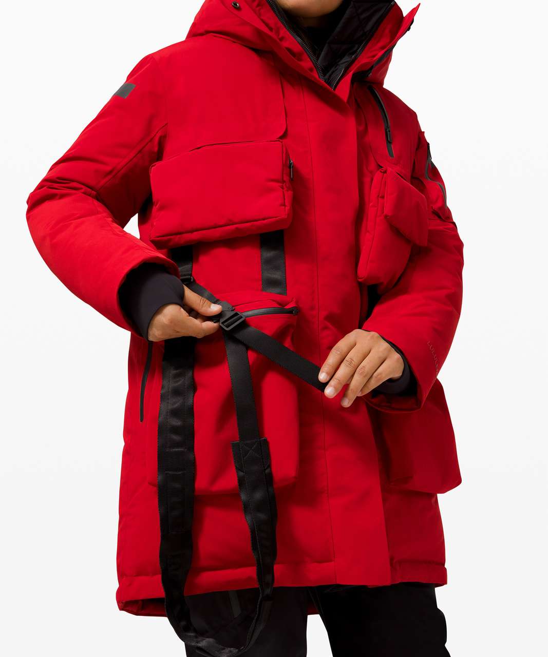 Lululemon Polar Shield Parka - Dark Red