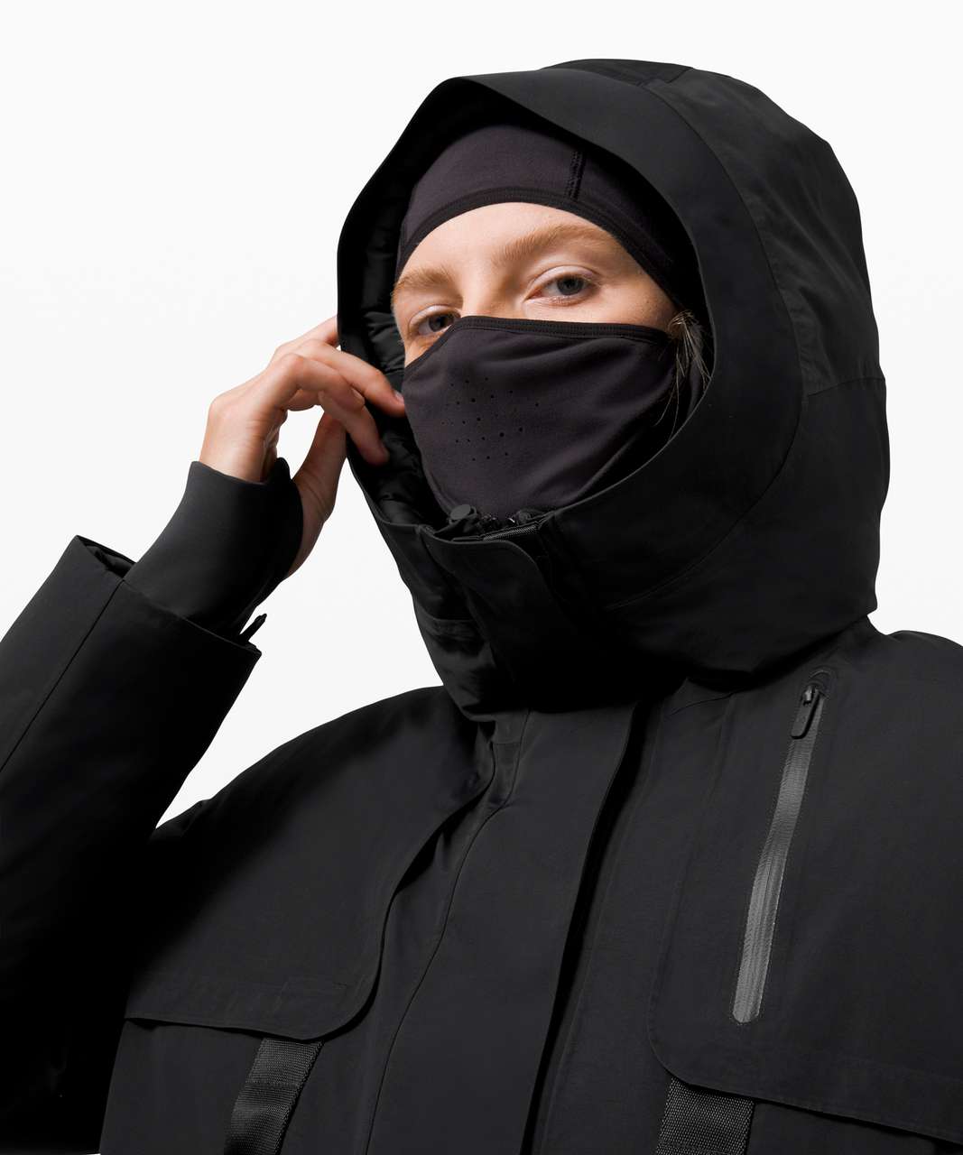 lululemon Polar Shield Parka ダウンジャケット 黒 商品の通販サイト