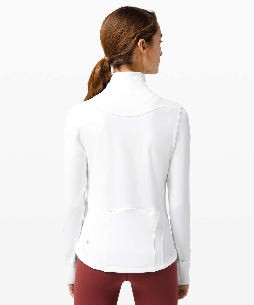 Lululemon Sleek Essentials Jacket - White - lulu fanatics