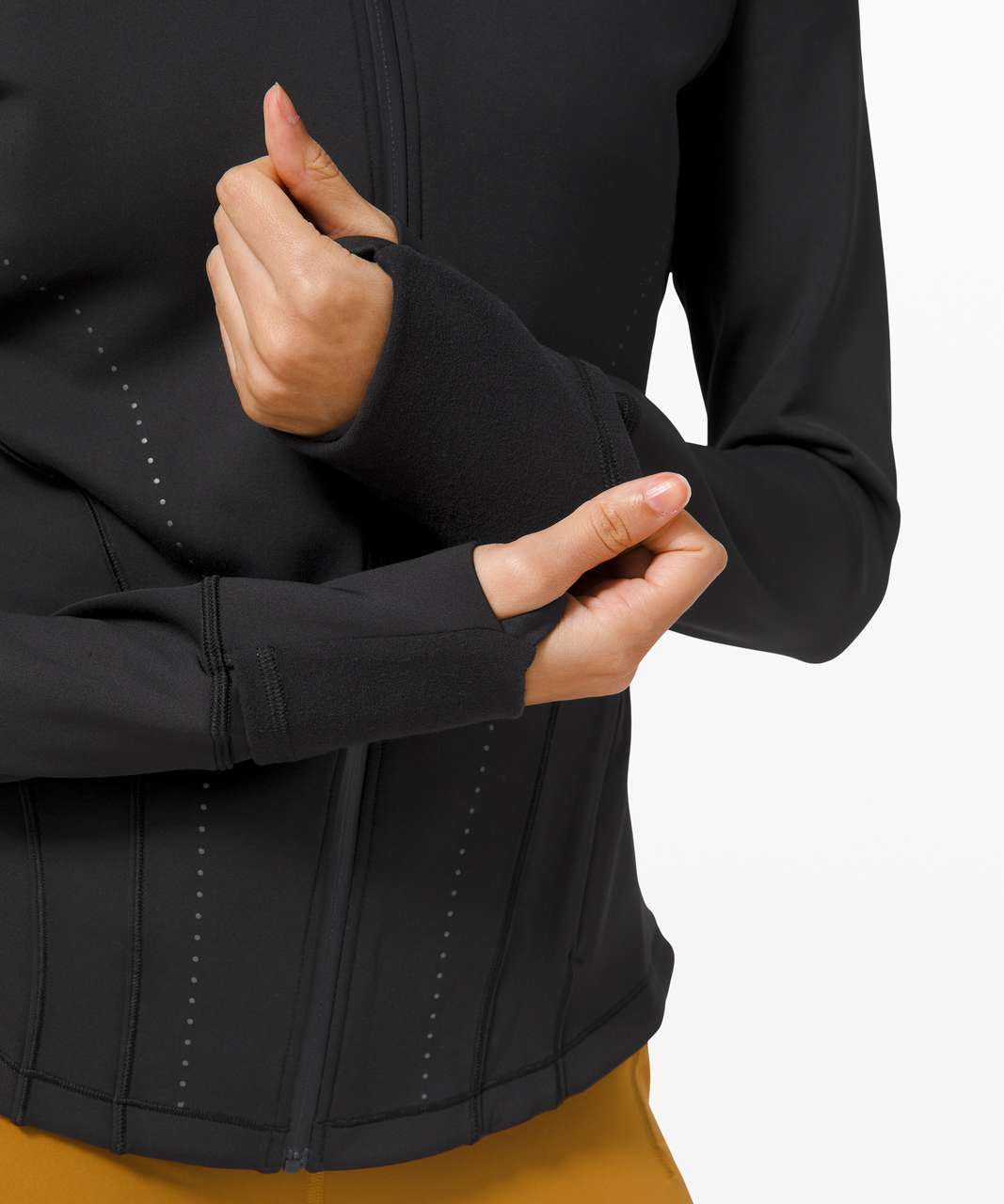 Lululemon Flash Forward Full Zip - Black - lulu fanatics