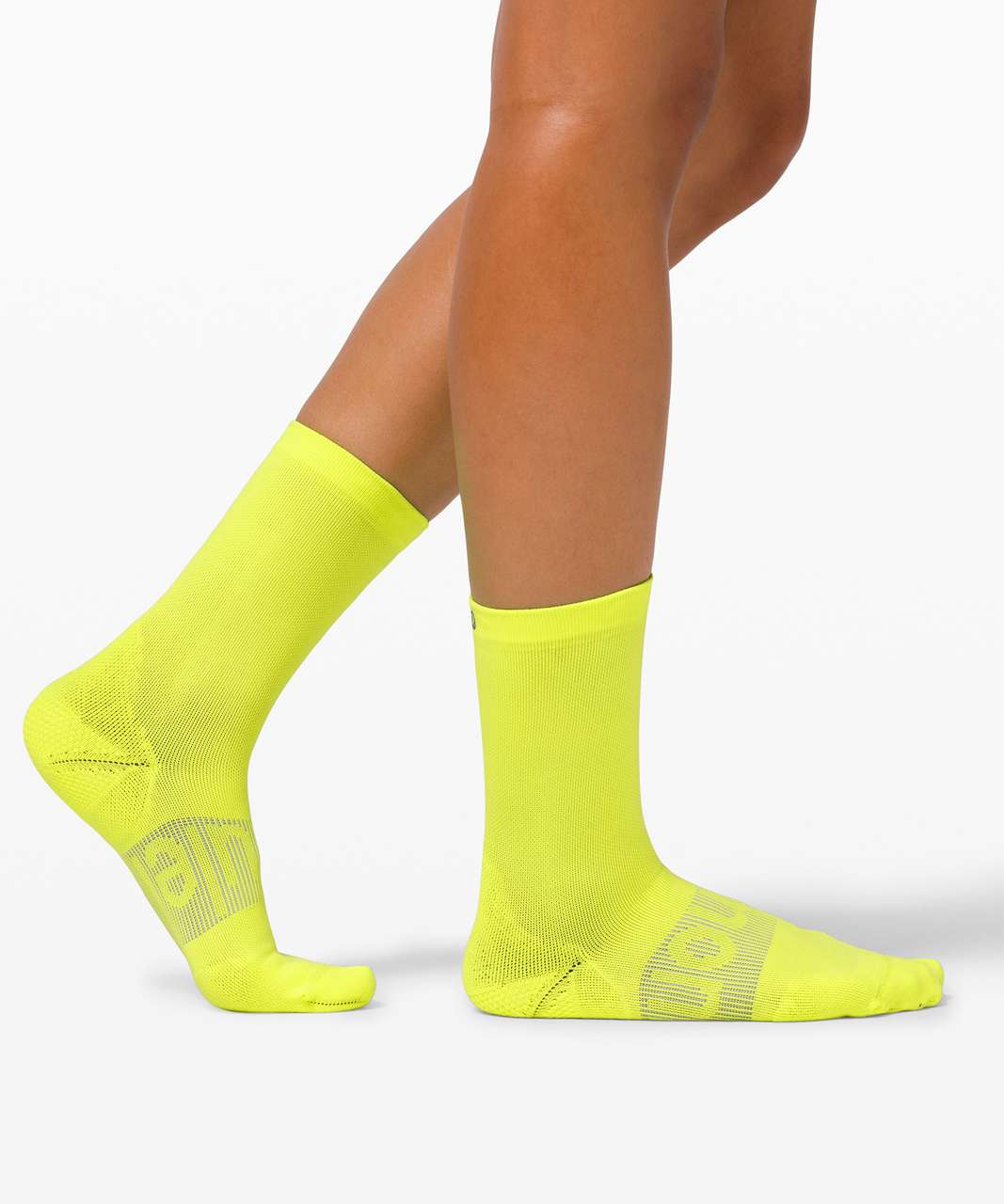 Lululemon Power Stride Crew Sock - Highlight Yellow