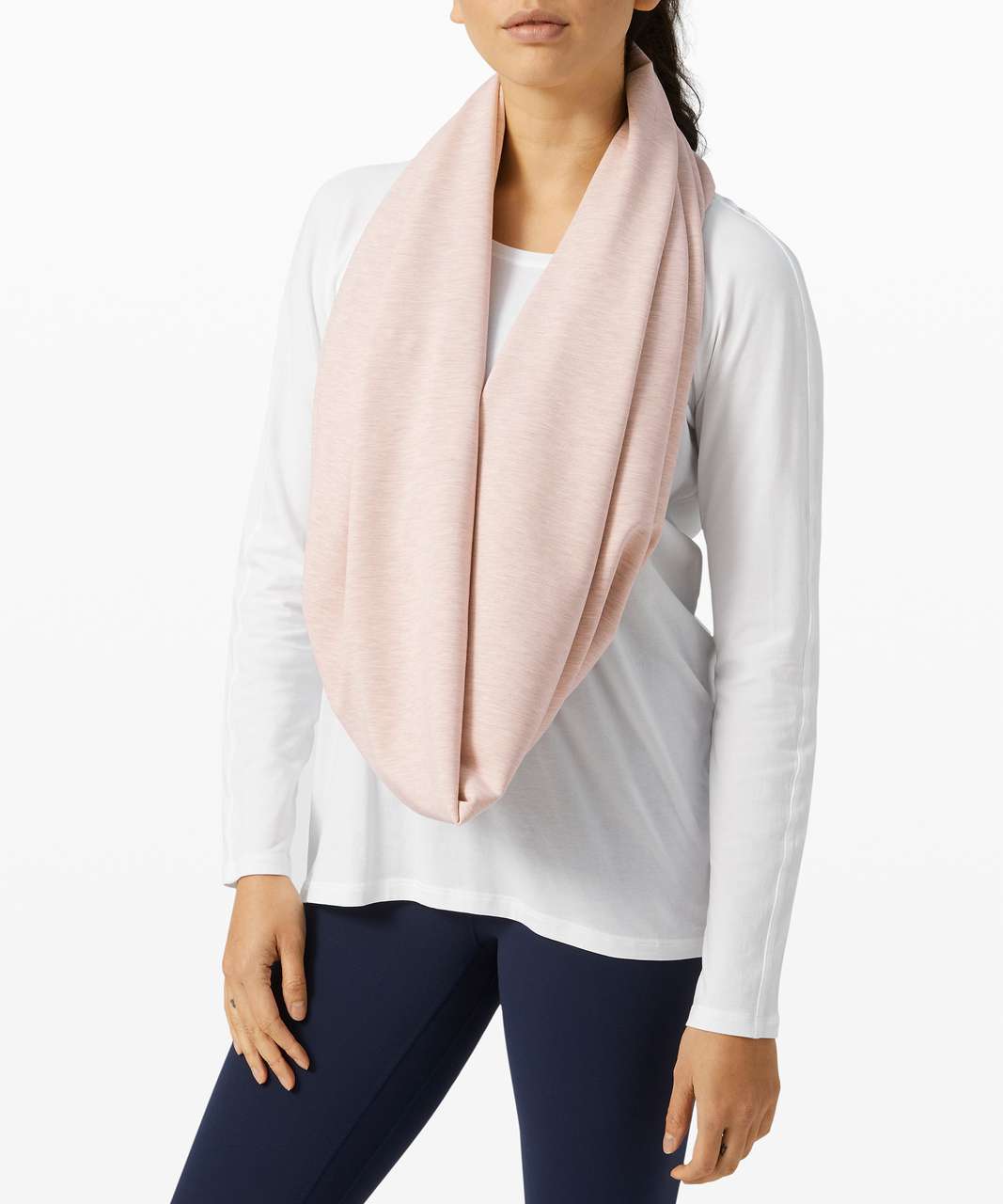 Lululemon Vinyasa Scarf *Modal - Heathered Misty Pink