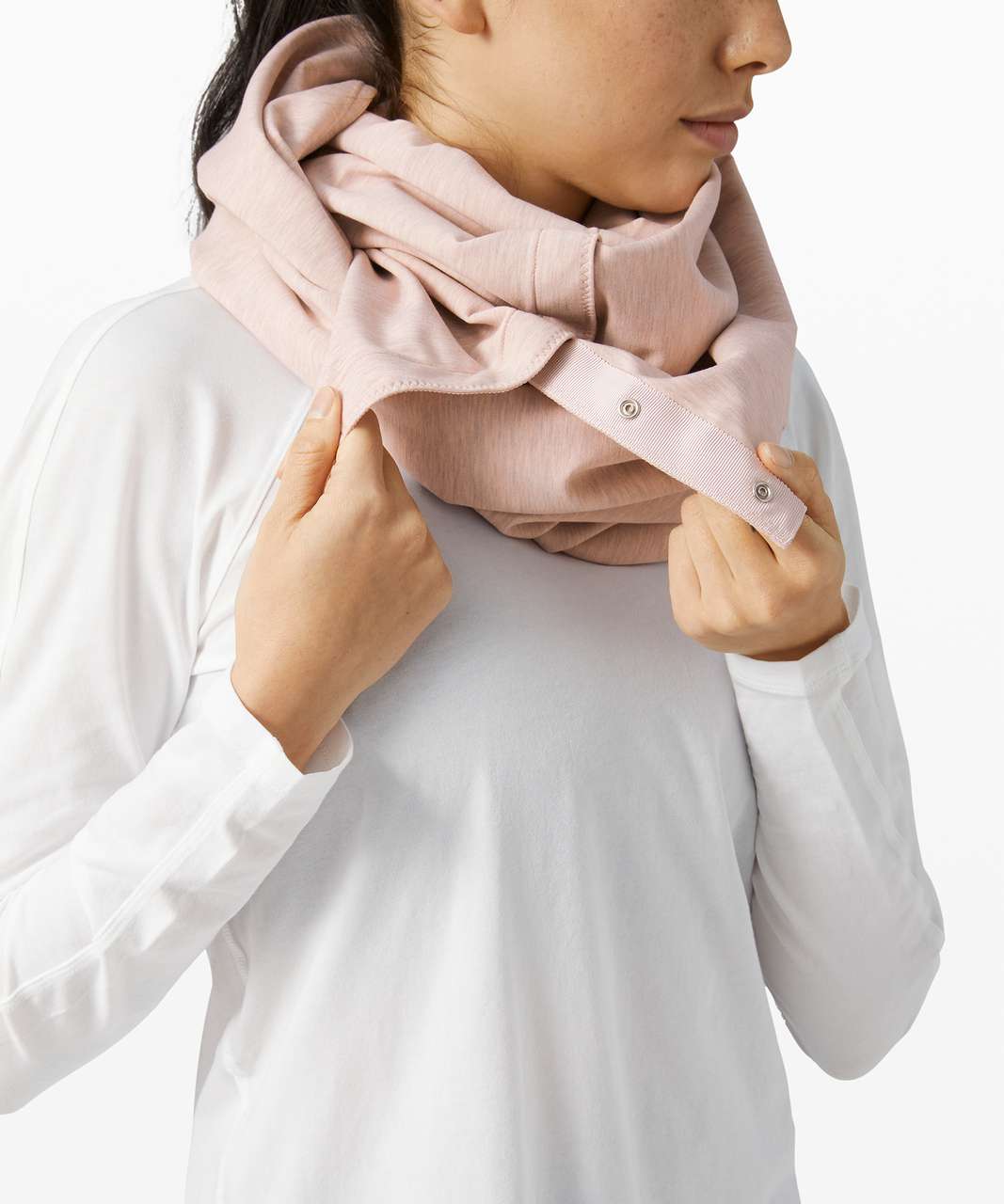 Lululemon Vinyasa Scarf *Modal - Heathered Misty Pink