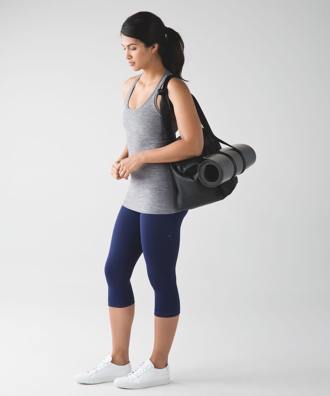 Lululemon Cool Racerback II - Heathered Slate