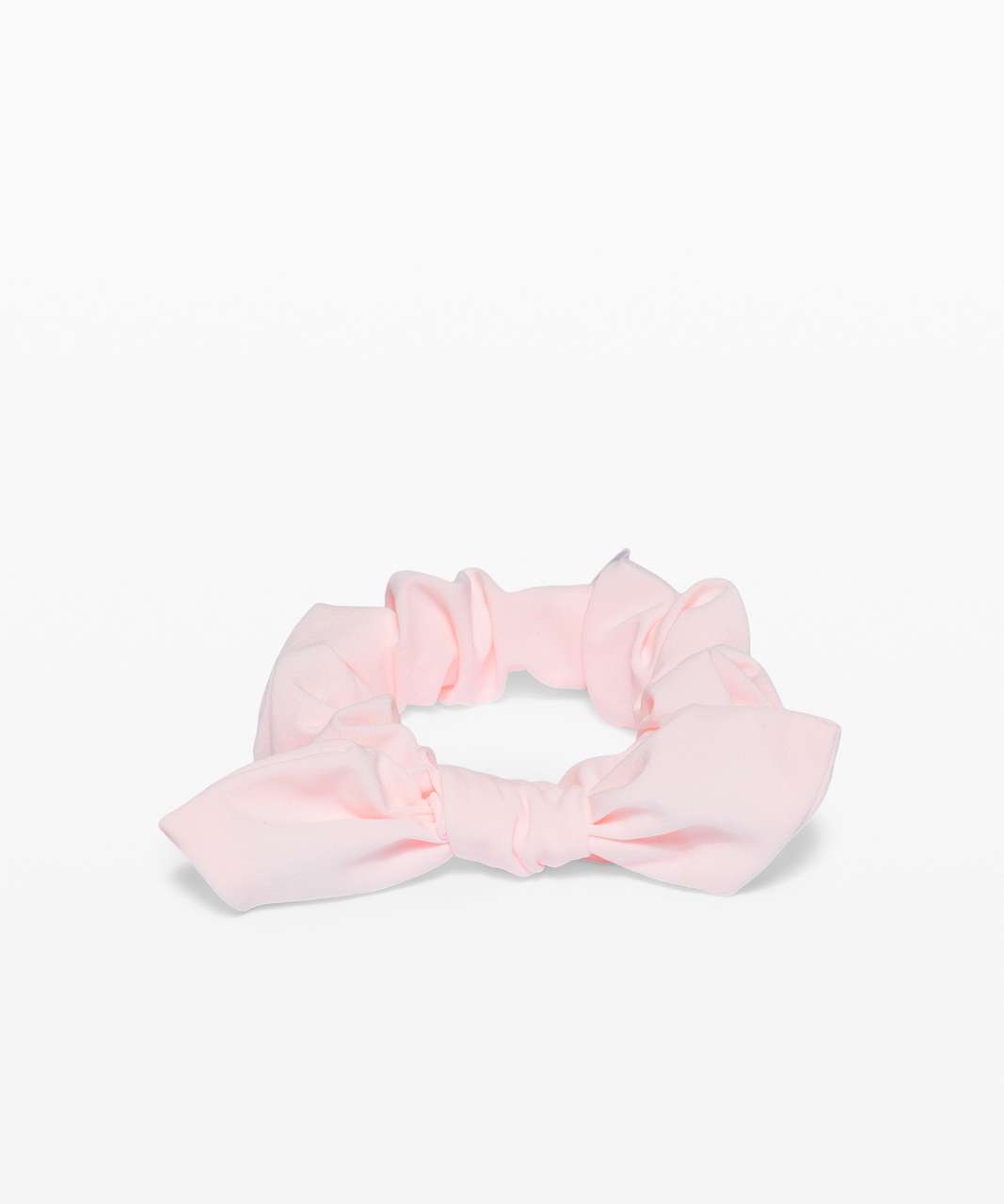 Lululemon Uplifting Scrunchie *Bow - Pink Glow