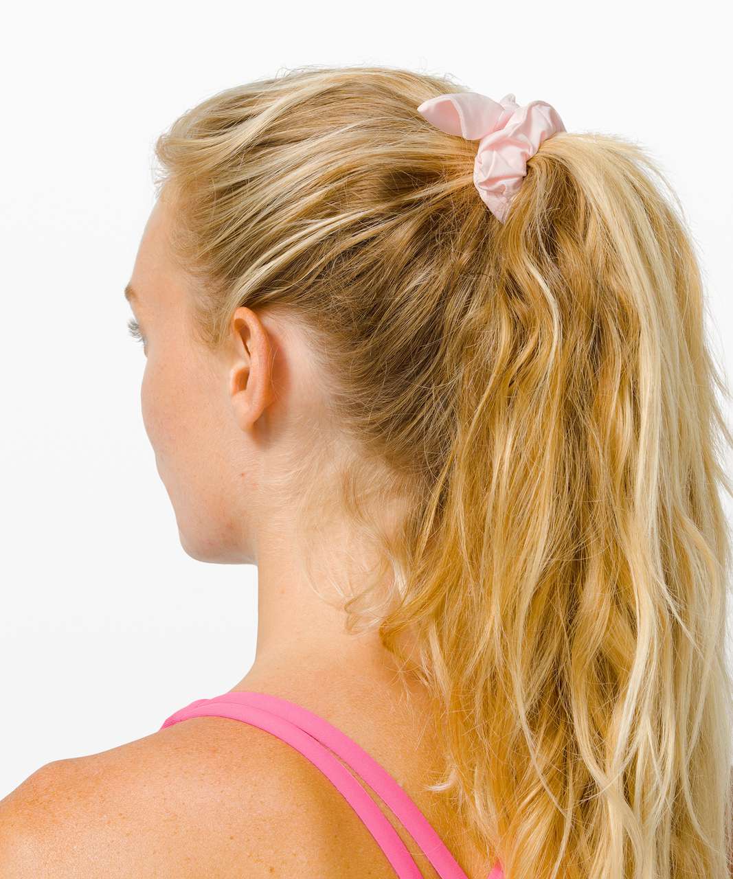 Lululemon Uplifting Scrunchie *Bow - Pink Glow