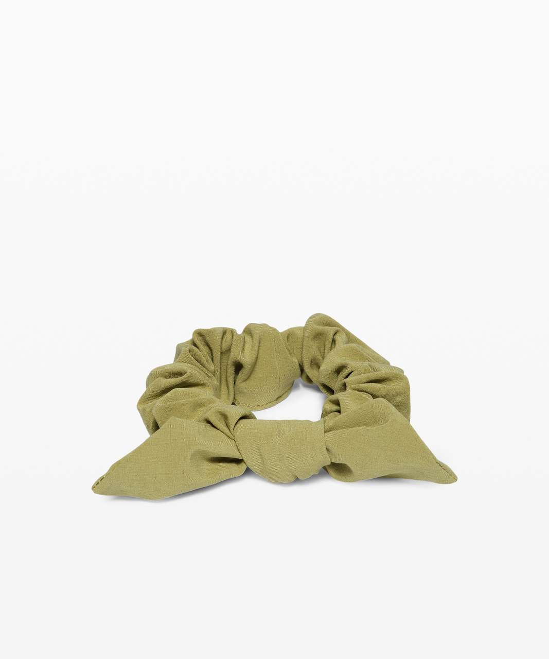 Lululemon Uplifting Scrunchie *Bow - Hazel Green