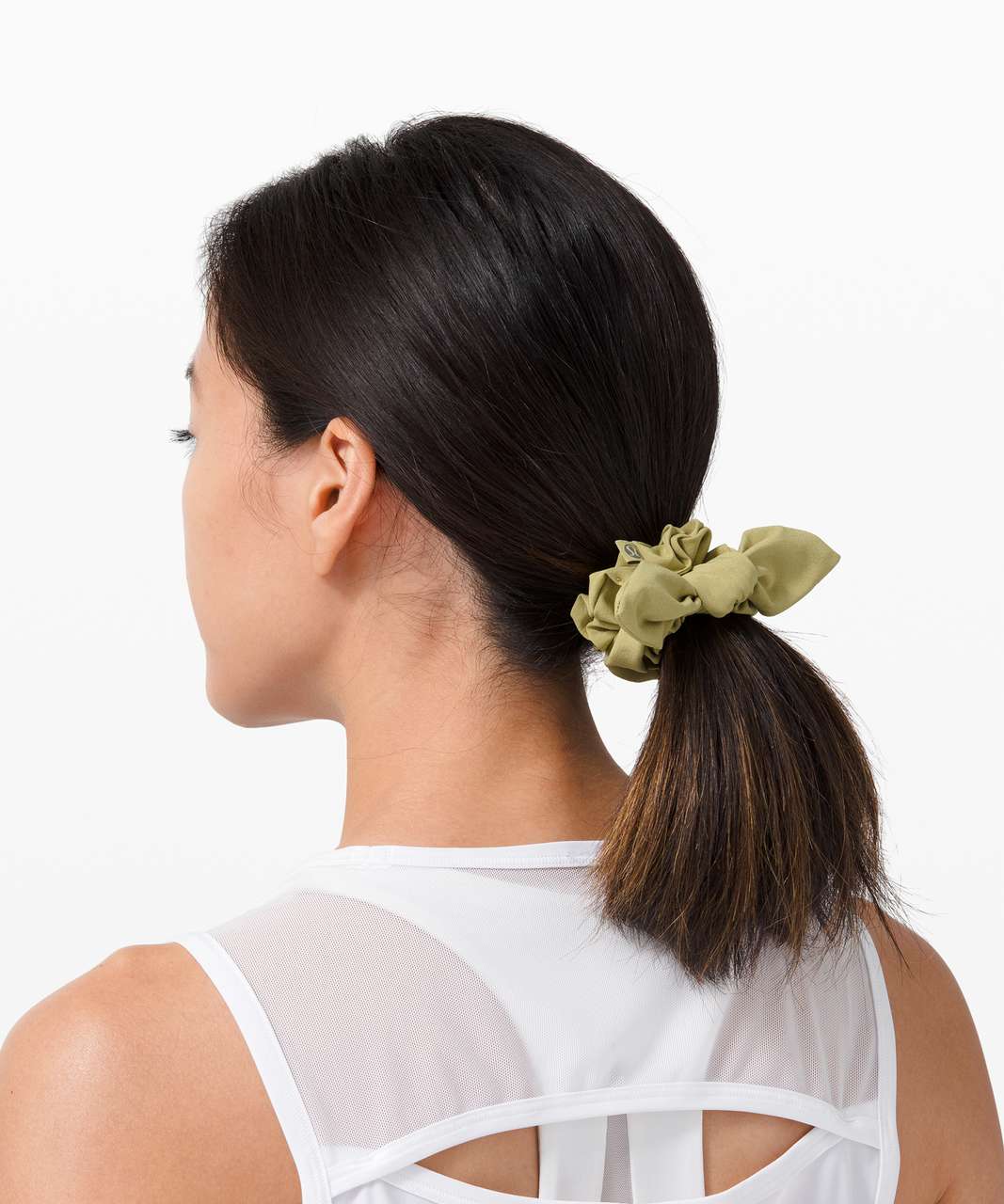 Lululemon Uplifting Scrunchie *Bow - Hazel Green