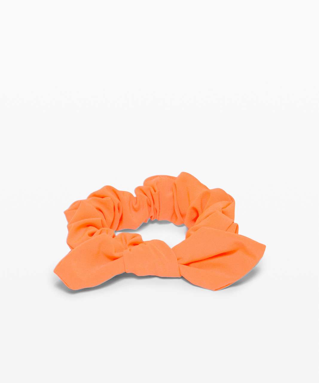 Lululemon Uplifting Scrunchie *Bow - Highlight Orange