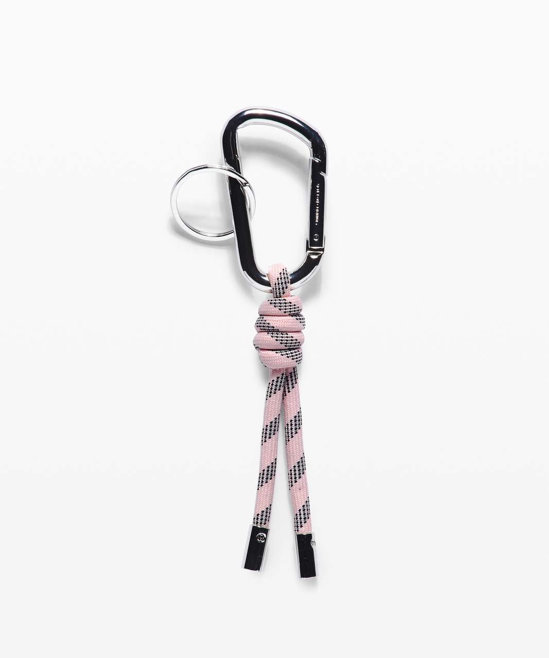 Lululemon You Hold The Keychain - Feather Pink / Black / Silver
