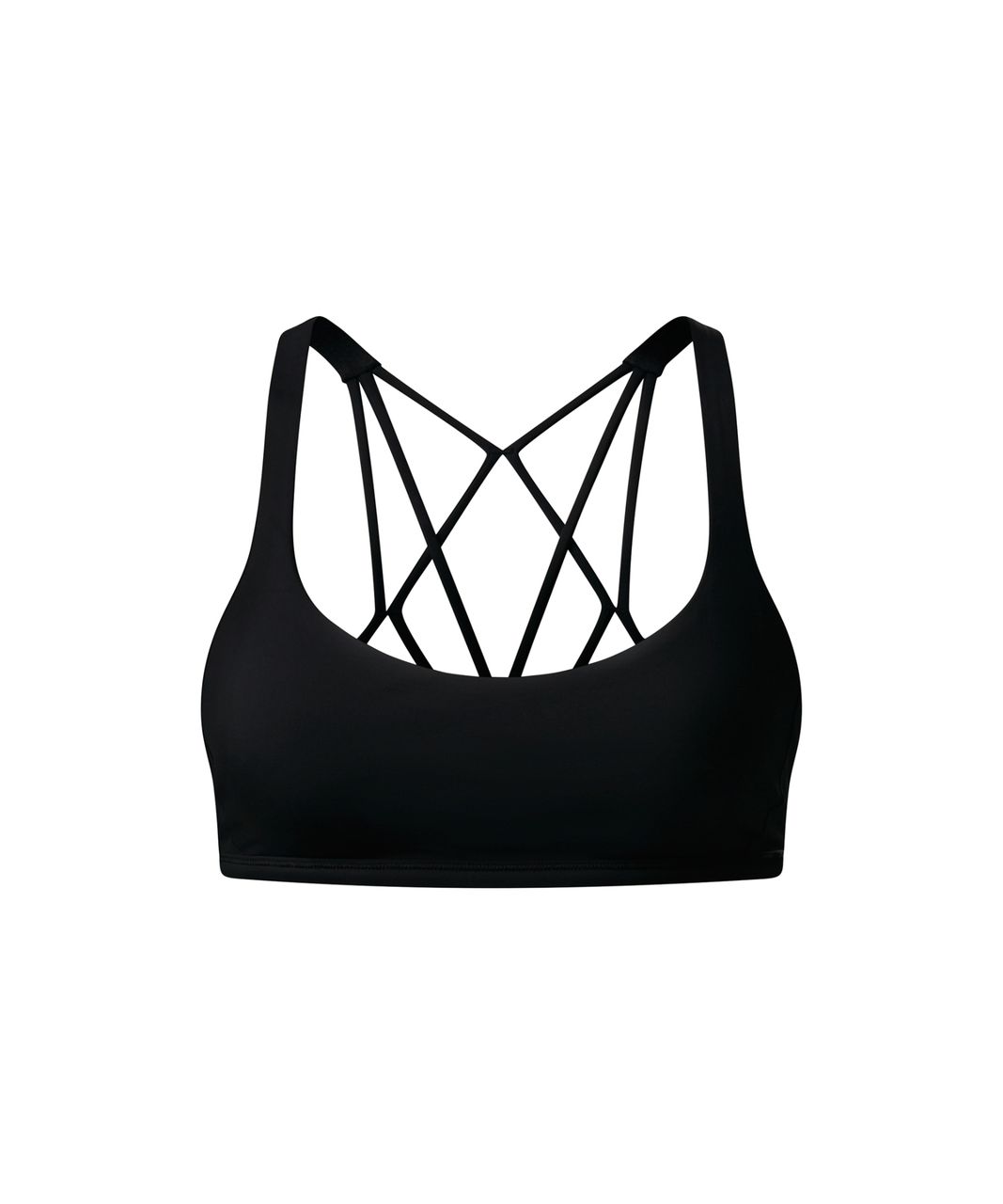 Lululemon Free To Be Zen Sports Bra 6 Black - $25 (51% Off Retail