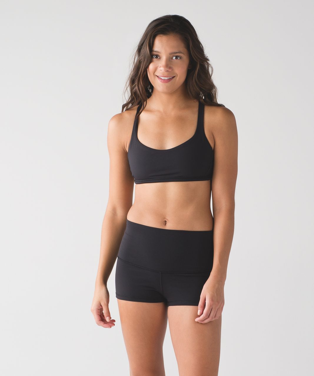 lululemon athletica, Intimates & Sleepwear, Lululemon Free To Be Zen Bra  Size 6 Black With 692 Graphic On Front