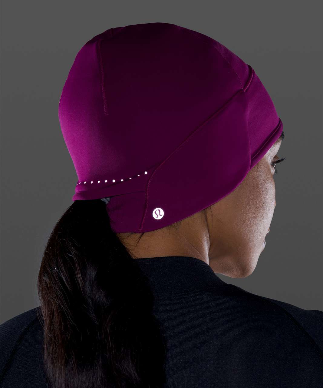 Lululemon Run for It All Beanie - Deep Fuschia