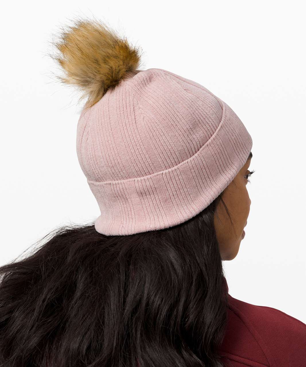 Lululemon Pom Perfection Beanie - Porcelain Pink