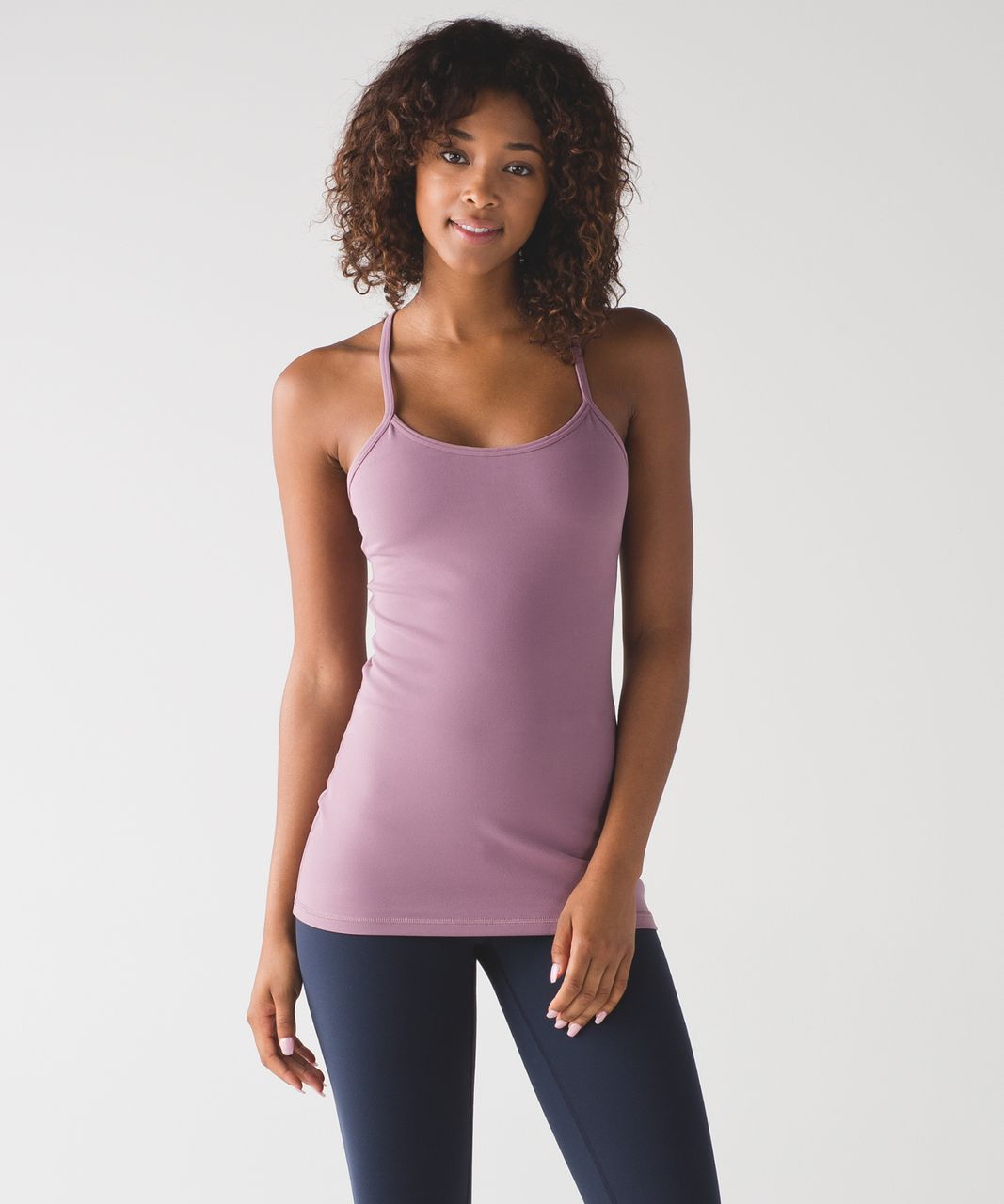 lululemon power y tank purple