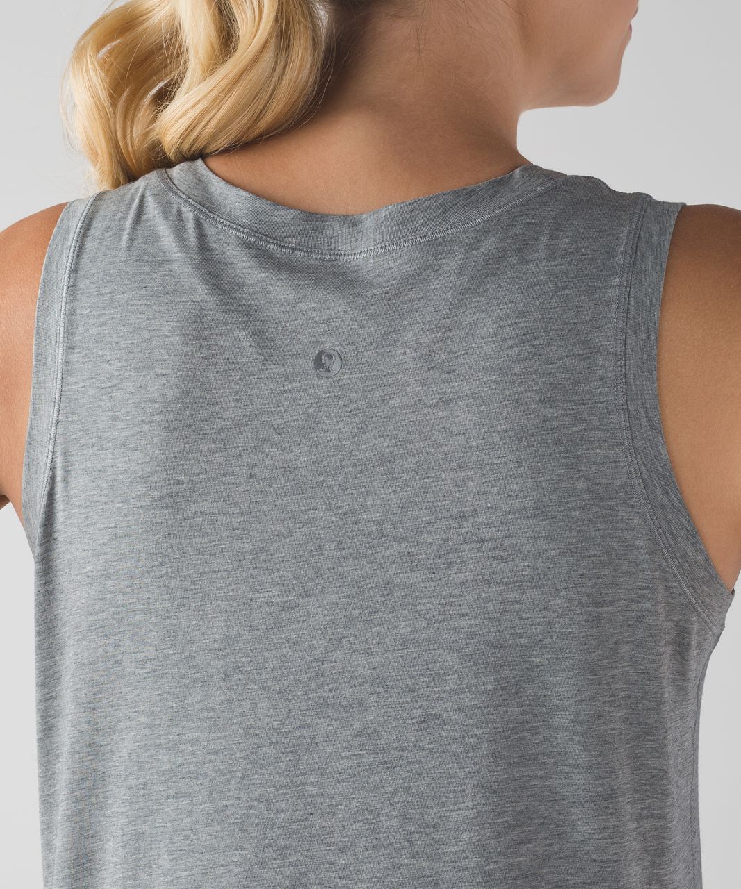 Relaxed Swing Tank, Heather Grey