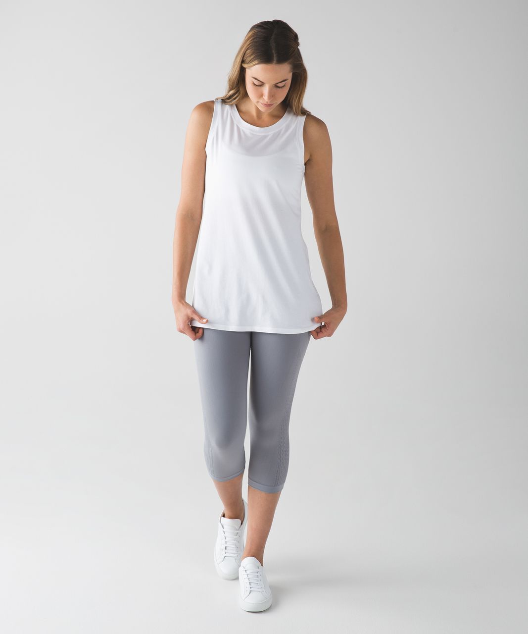 Lululemon Muscle Swing Tank - White