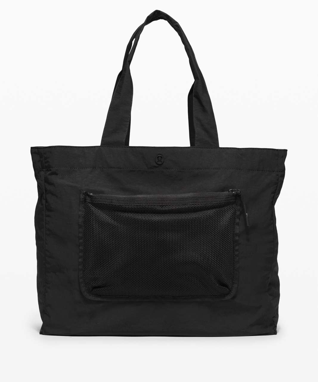 NEW Lululemon Daily Multi-Pocket Canvas Tote Bag 20L Black White