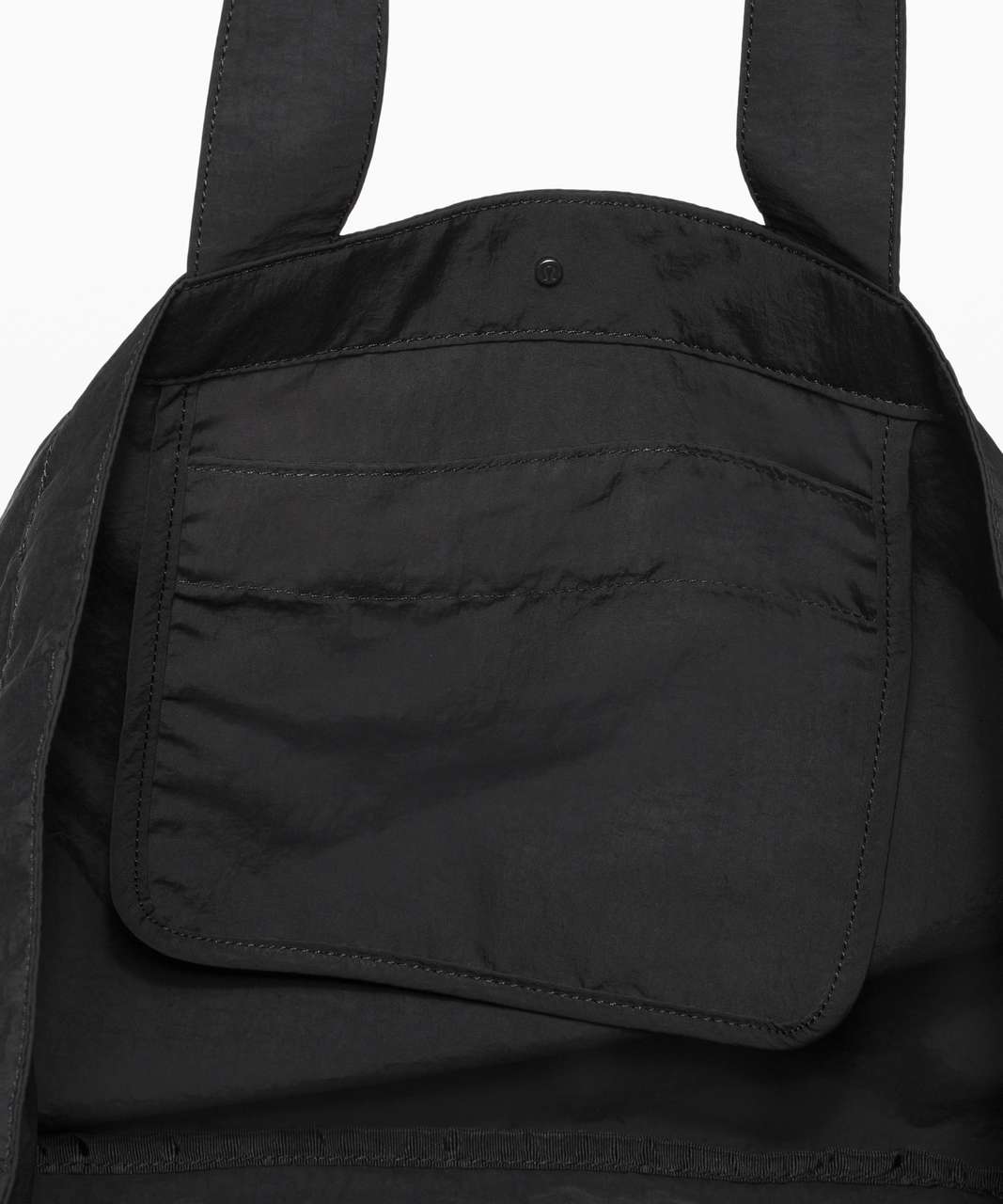 NEW Lululemon Daily Multi-Pocket Canvas Tote Bag 20L Black White