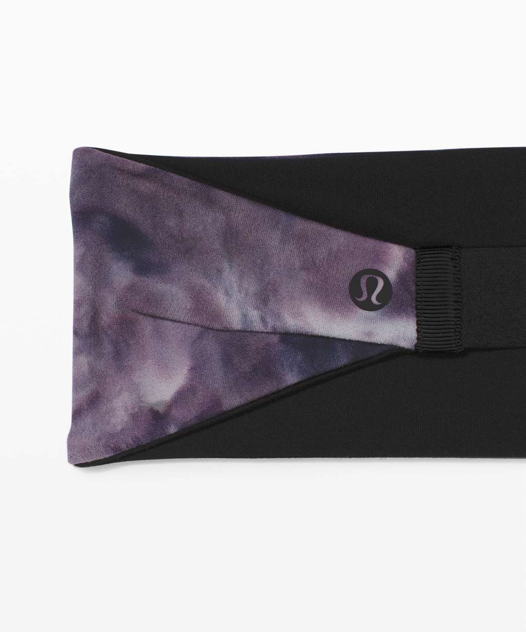 Lululemon Fringe Fighter Headband - Diamond Dye Chrome Violet Verbena Graphite Grey / Violet Verbena