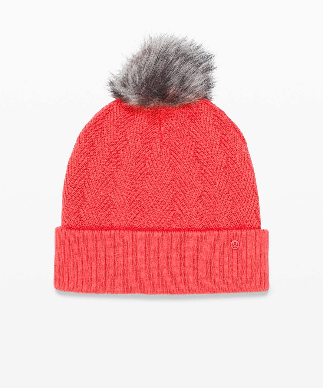 Lululemon Sherpa Weave Pom Beanie - Watermelon Red