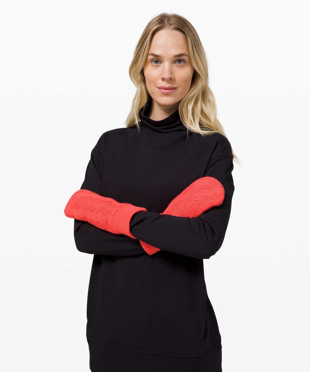 Lululemon Sherpa Weave Mitten - Watermelon Red