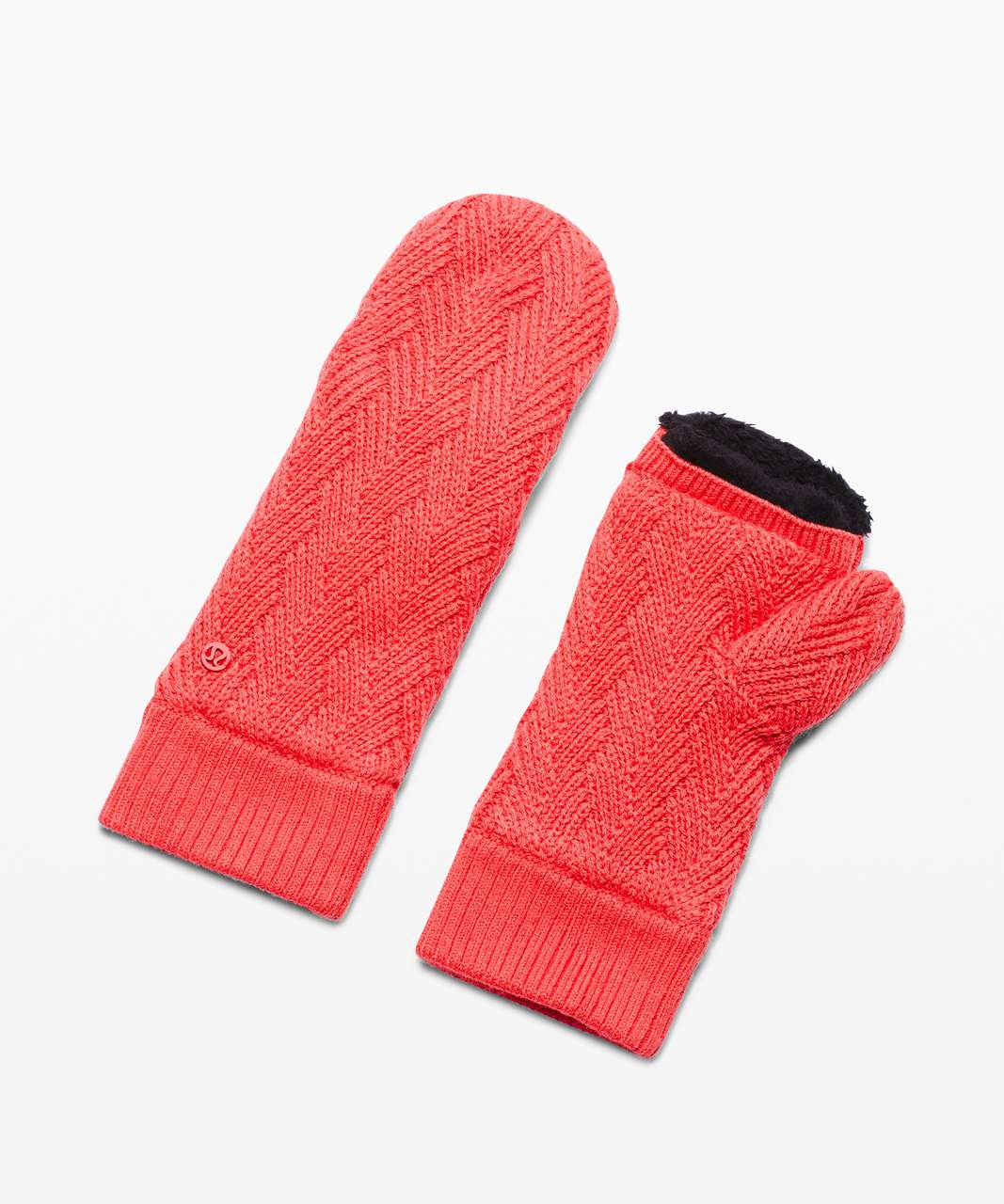 Lululemon Sherpa Weave Mitten - Watermelon Red