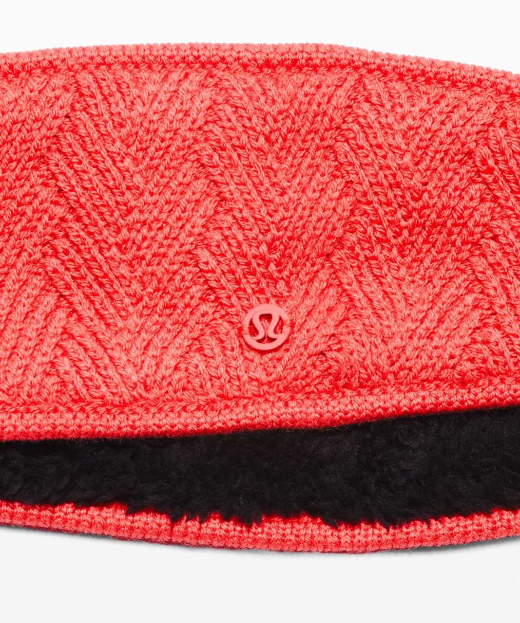 Lululemon Sherpa Weave Earwarmer - Watermelon Red